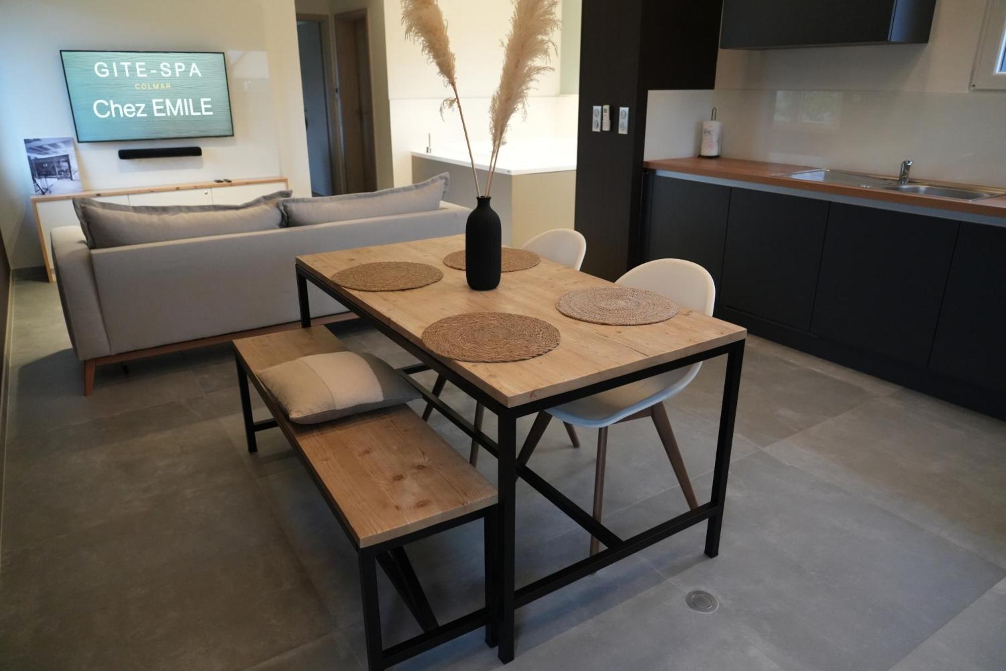 Gite Spa L'Atelier Emile - Spa Privatif - 5 Min Colmar Sainte-Croix-en-Plaine Exteriér fotografie