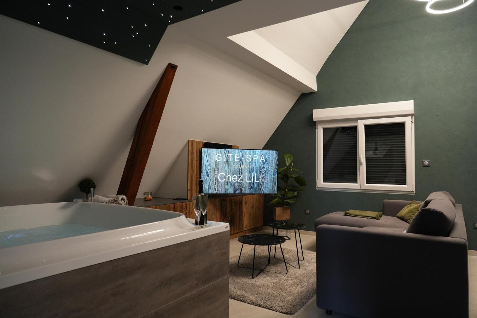 Gite Spa L'Atelier Emile - Spa Privatif - 5 Min Colmar Sainte-Croix-en-Plaine Exteriér fotografie