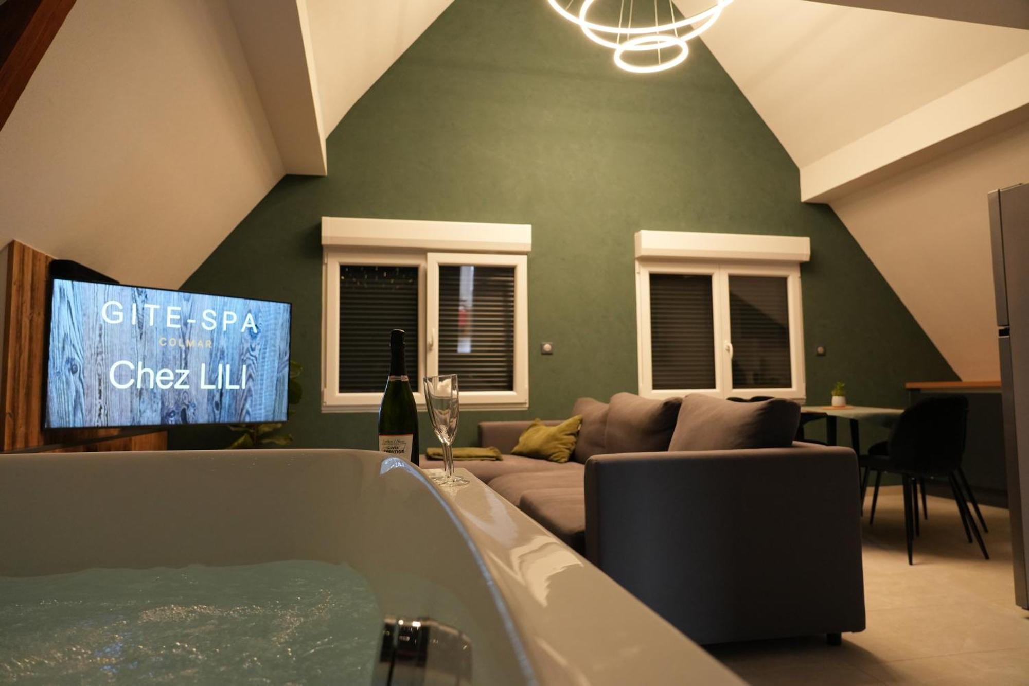 Gite Spa L'Atelier Emile - Spa Privatif - 5 Min Colmar Sainte-Croix-en-Plaine Exteriér fotografie
